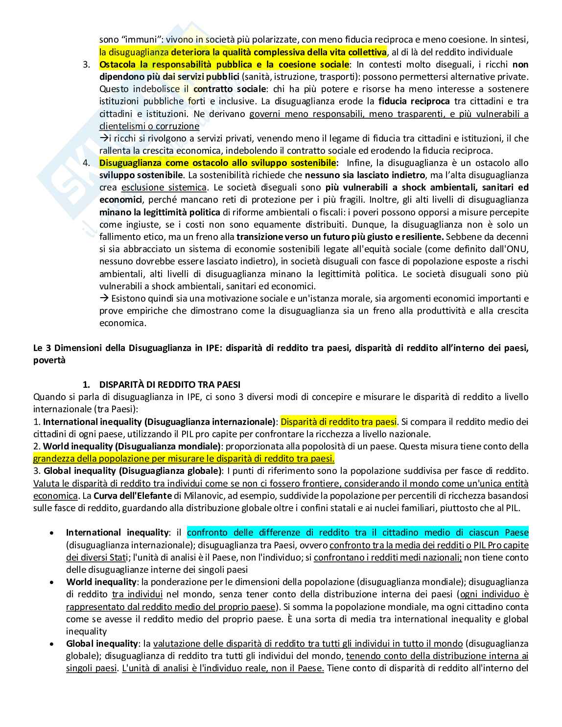 Appunti di Politica dell'economia internazionale Pag. 51