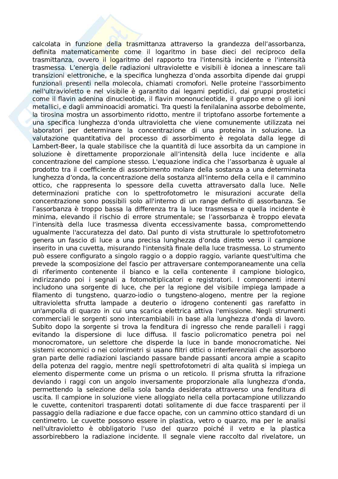 Appunti Basi biologiche e metodi per le bionanotecnologie Pag. 56