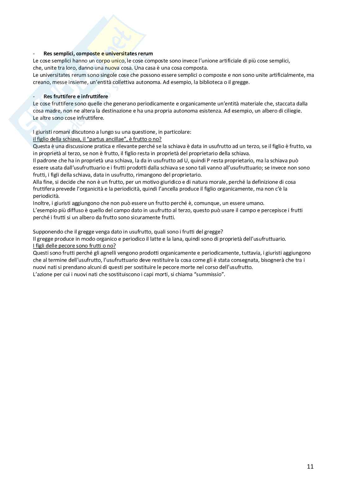 Diritto delle Res Pag. 11