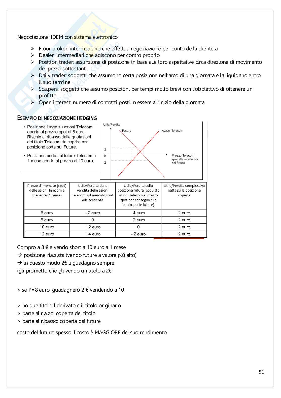 Appunti di Economia degli intermediari Finanziari Pag. 51
