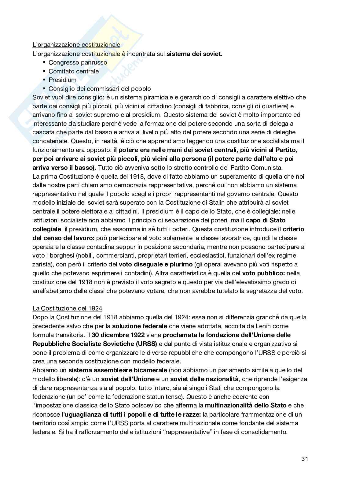 Diritto costituzionale comparato ed europeo Pag. 31