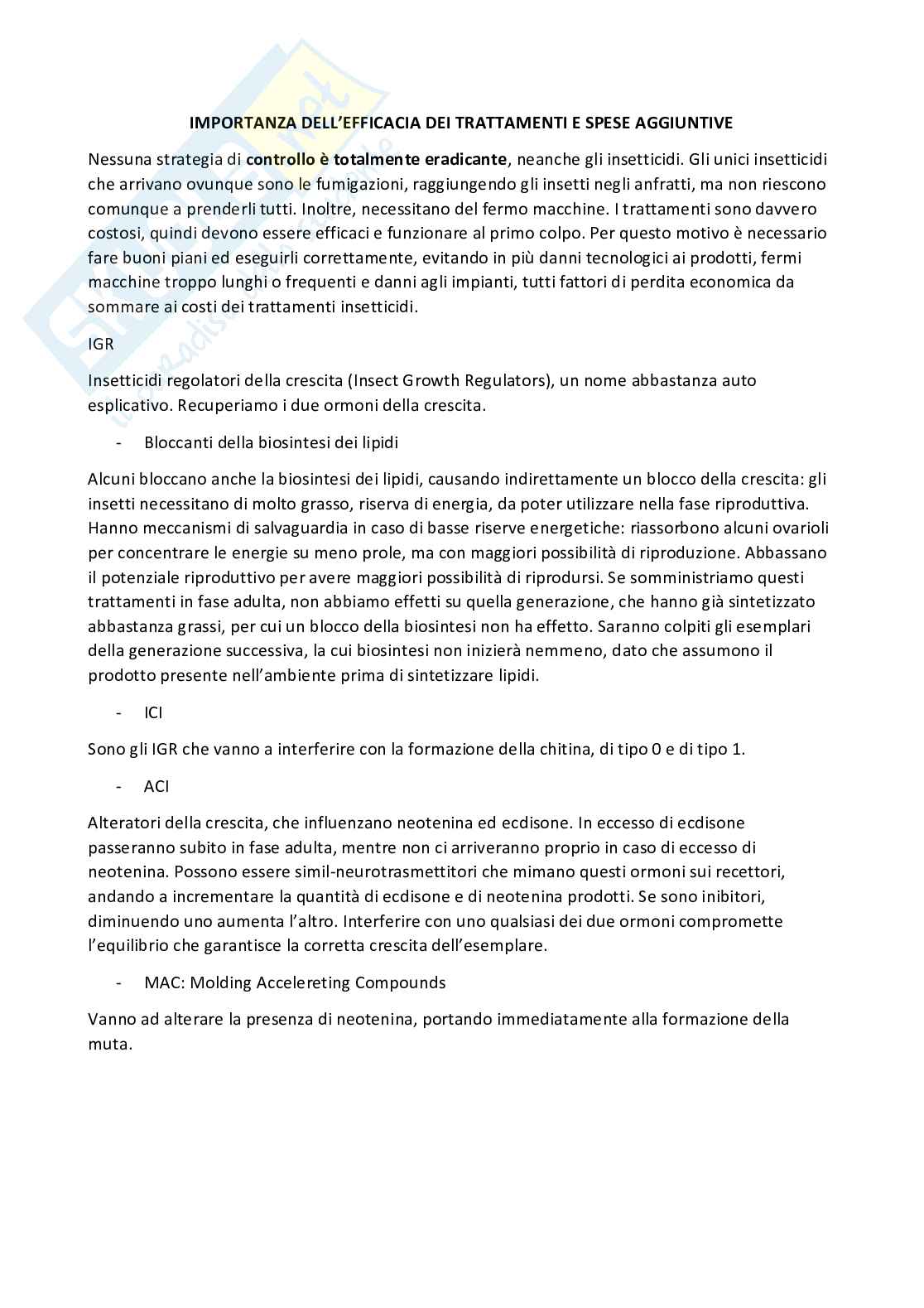  Entomologia merceologica e patologie in post-raccolta Pag. 61