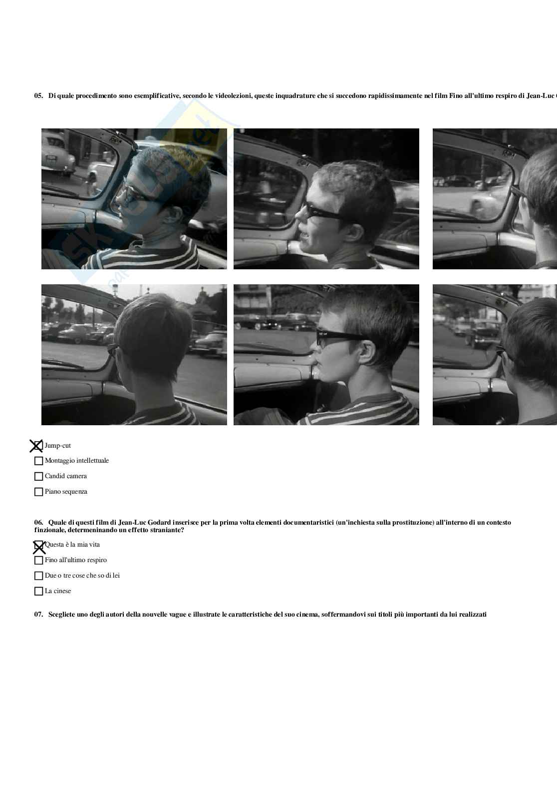 Paniere Tecnica, storia e linguaggio dei mezzi audiovisivi - Risposte multiple - aggiornato (2026) Pag. 41