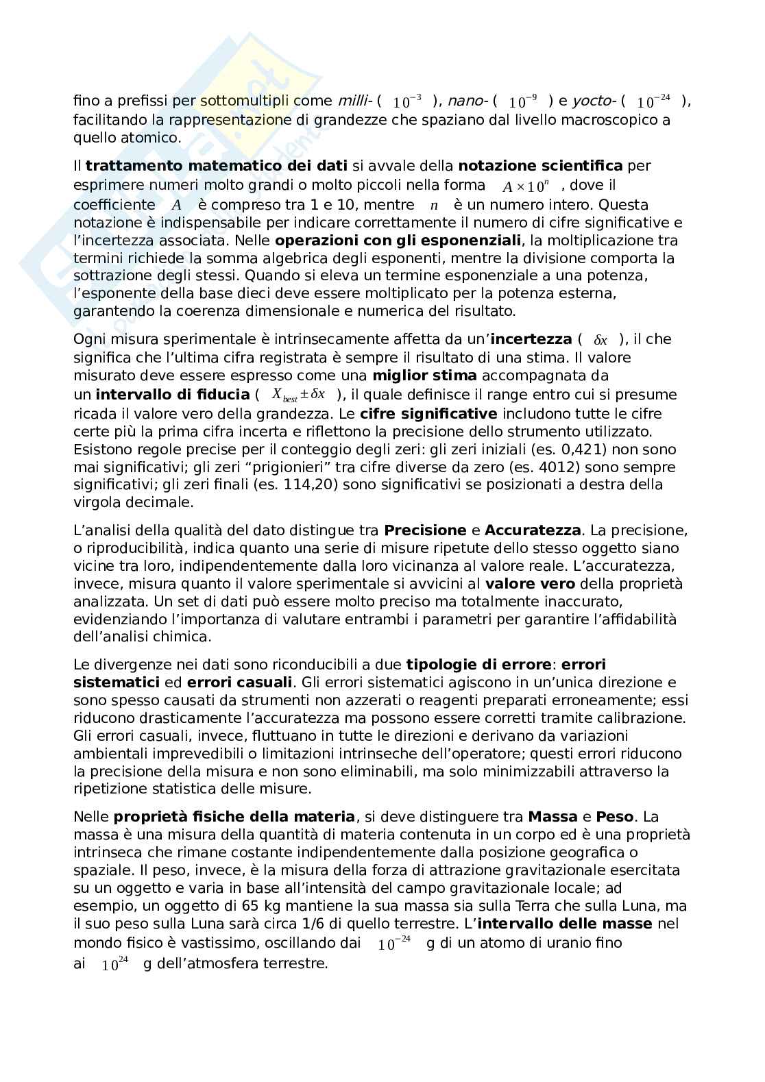 Appunti Chimica generale ed inorganica  Pag. 2
