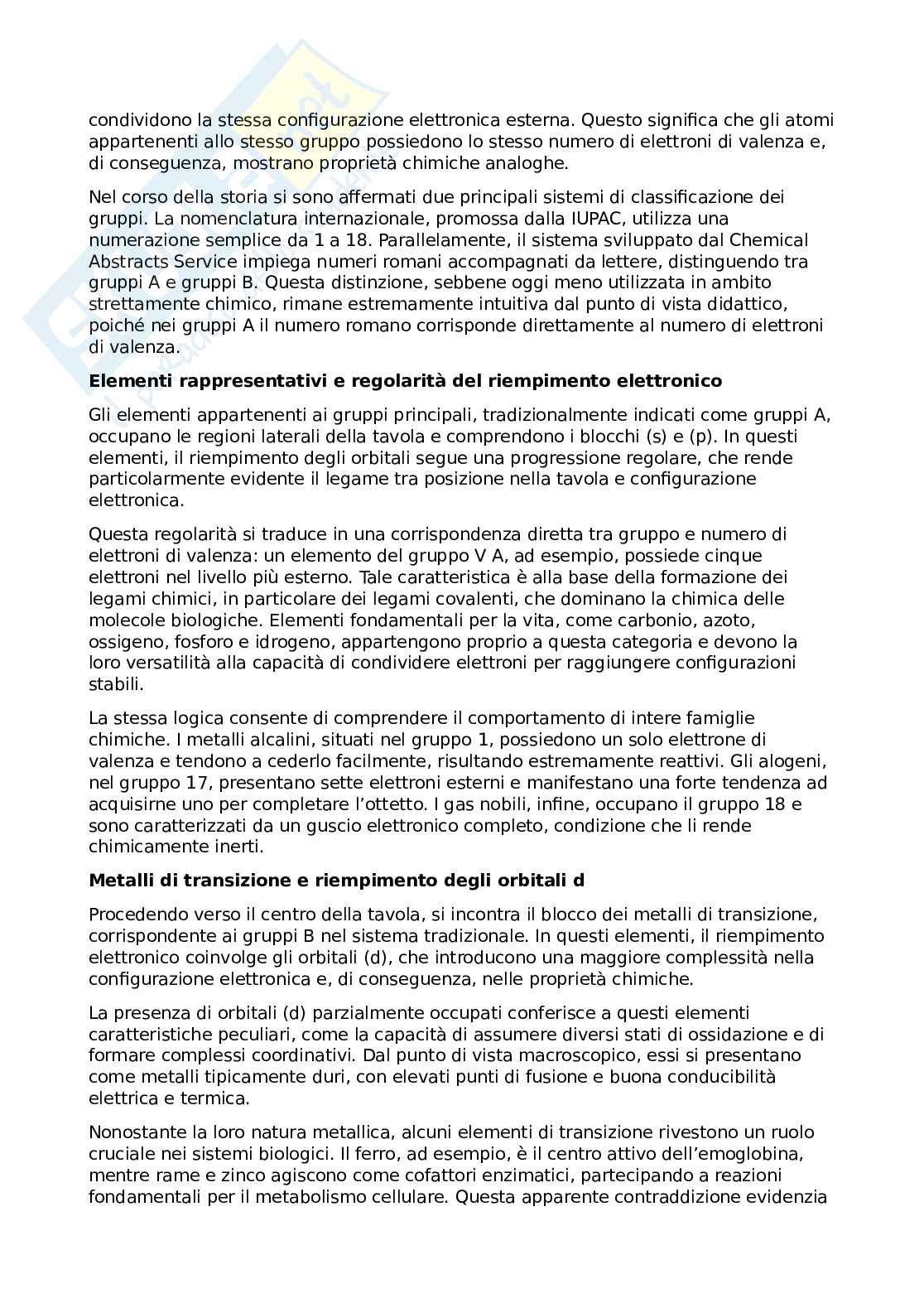 Appunti Chimica generale ed inorganica  Pag. 31