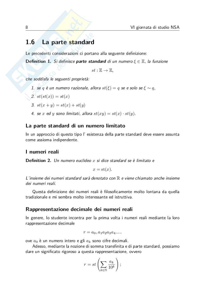 Giornata di studio Analisi Non Standard 6 (ebook) Pag. 16