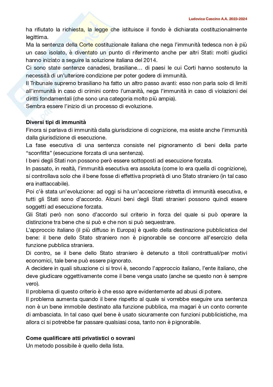 Appunti completi di Diritto internazionale Pag. 86
