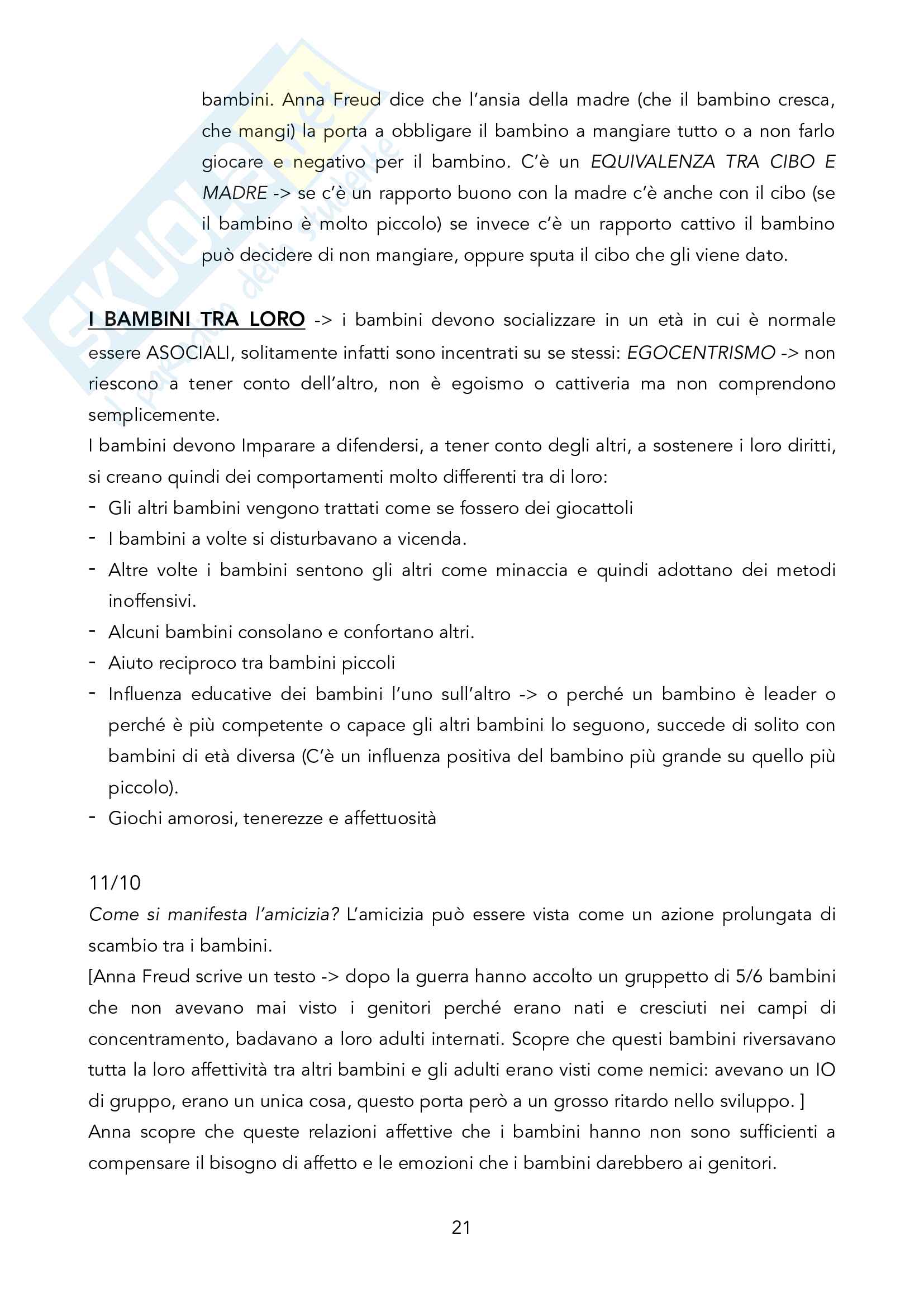 Corso di pedagogia Pag. 21