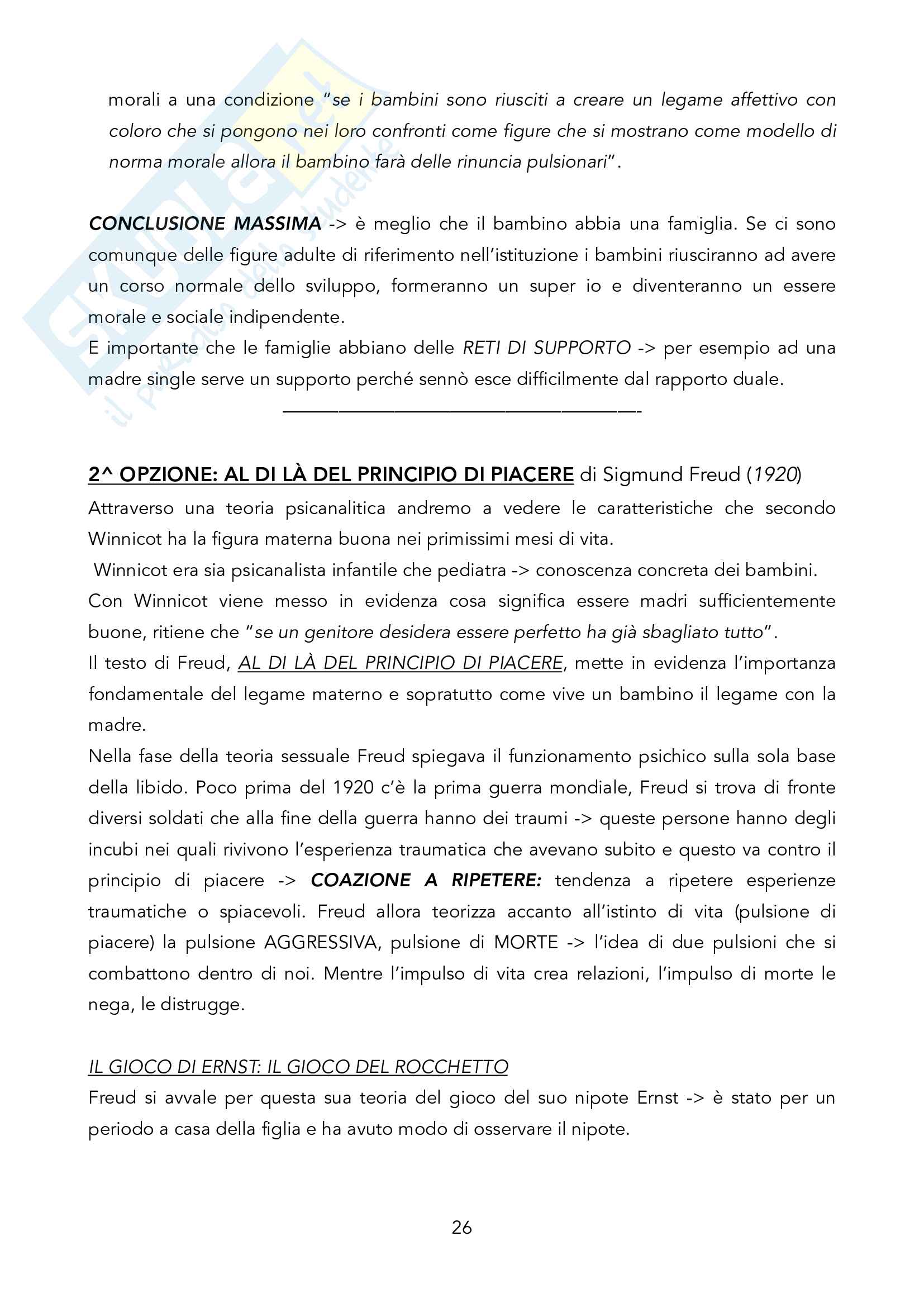 Corso di pedagogia Pag. 26
