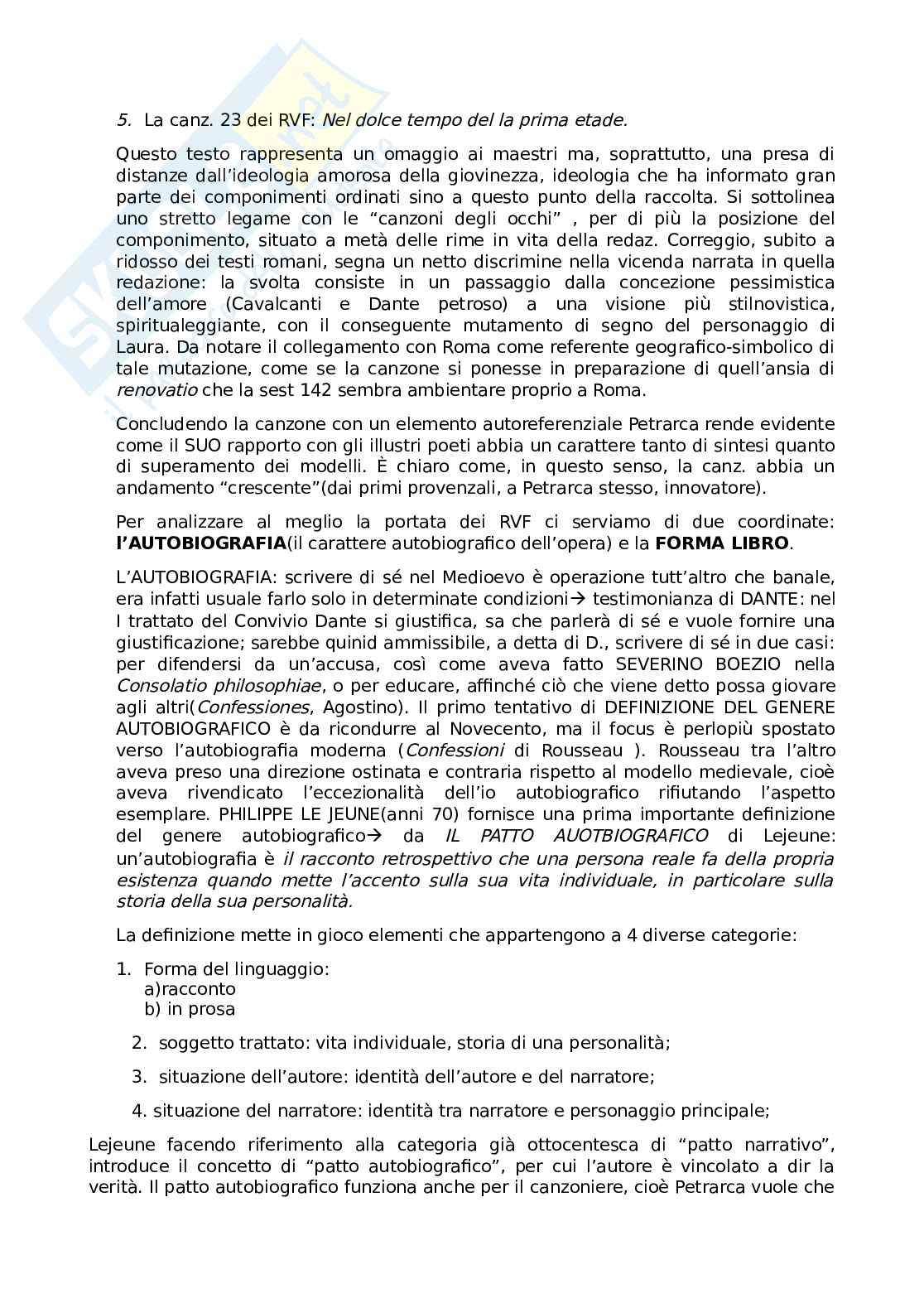 Appunti Letteratura italiana Pag. 2