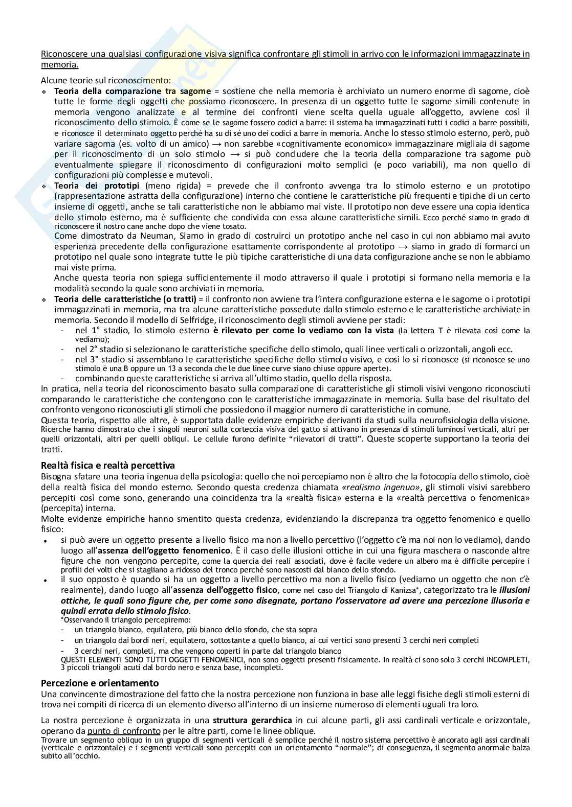 Psicologia generale Pag. 11