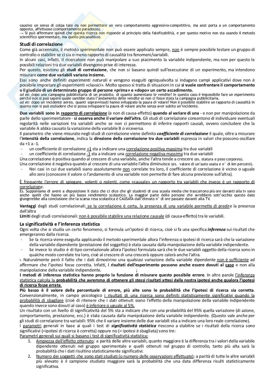 Psicologia generale Pag. 6