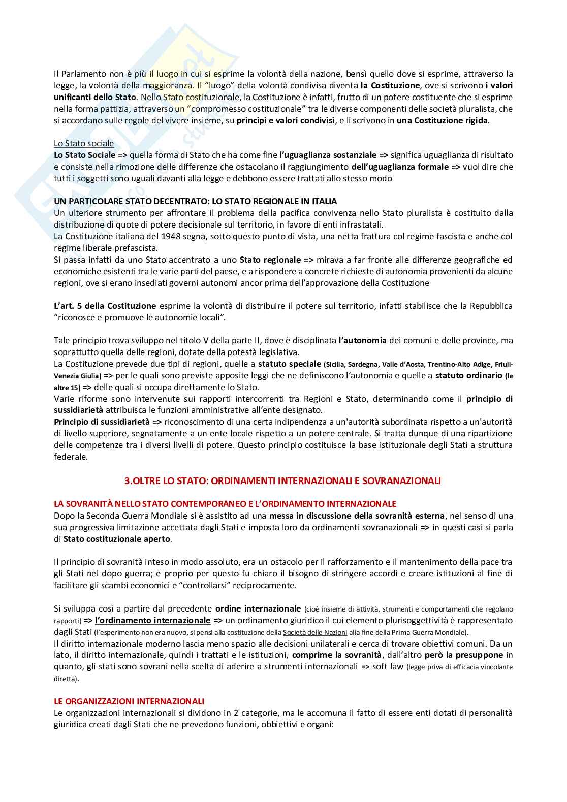 Riassunto esame Diritto pubblico, Prof. Golino Claudia, libro consigliato Introduzione allo studio del diritto pubblico e delle sue fonti, Tania Groppi - Andrea Simoncini Pag. 6