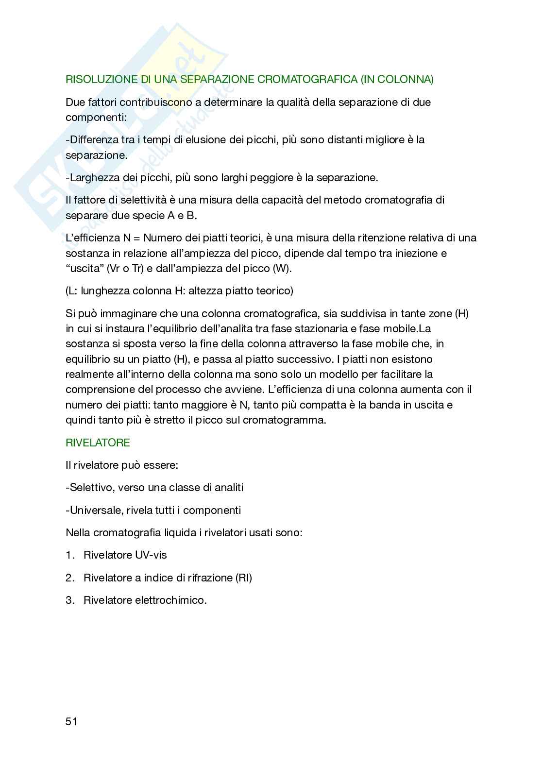 Quaderno analisi chimiche Pag. 51