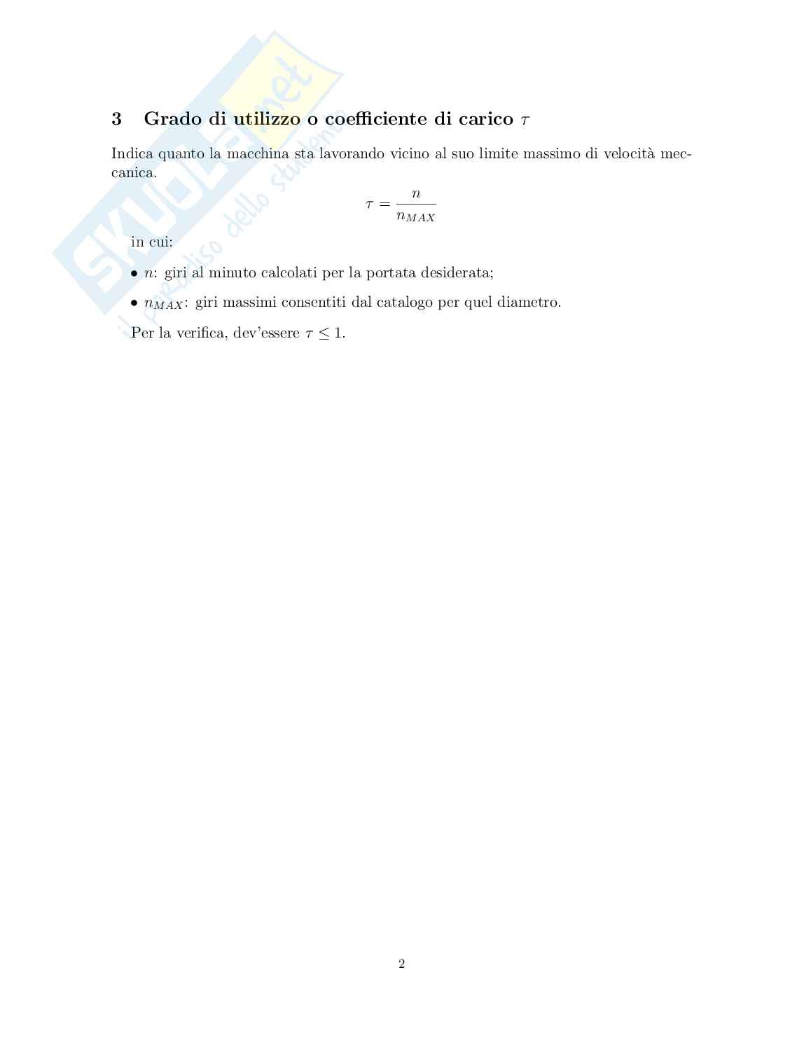 Formulario esercizi Impianti meccanici Pag. 11