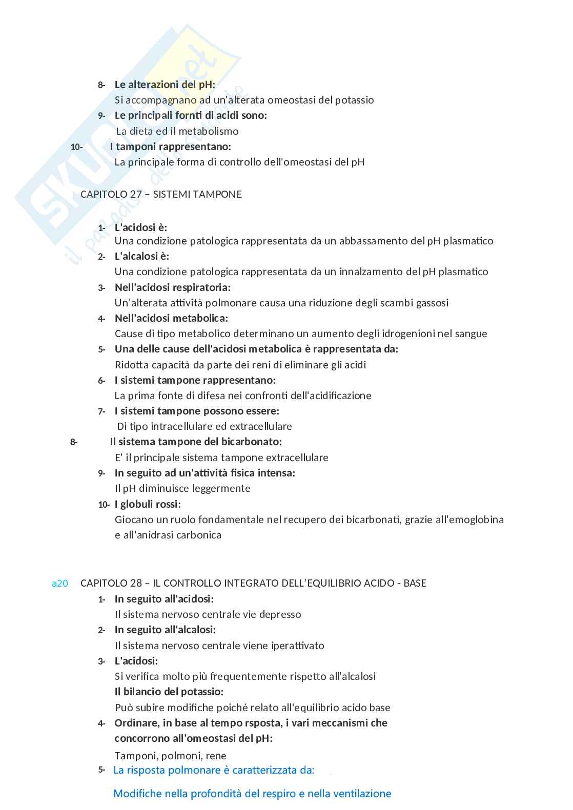 Paniere di Fisiologia applicata allo sport Pag. 16