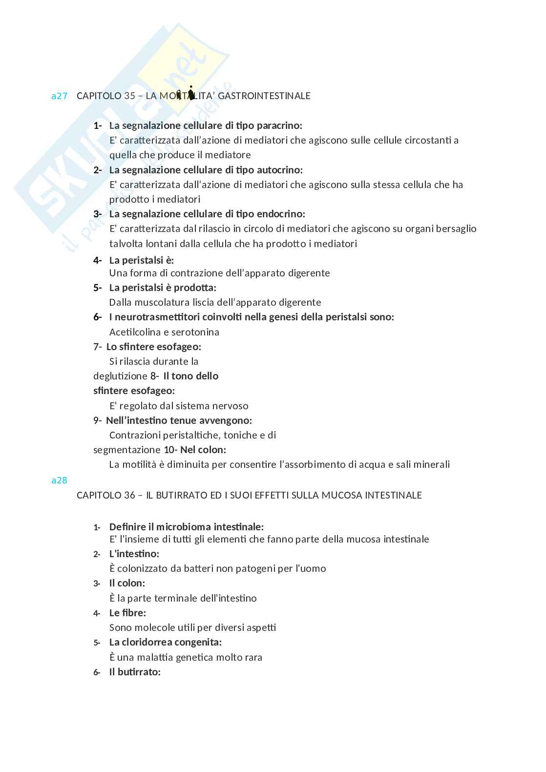 Paniere di Fisiologia applicata allo sport Pag. 21