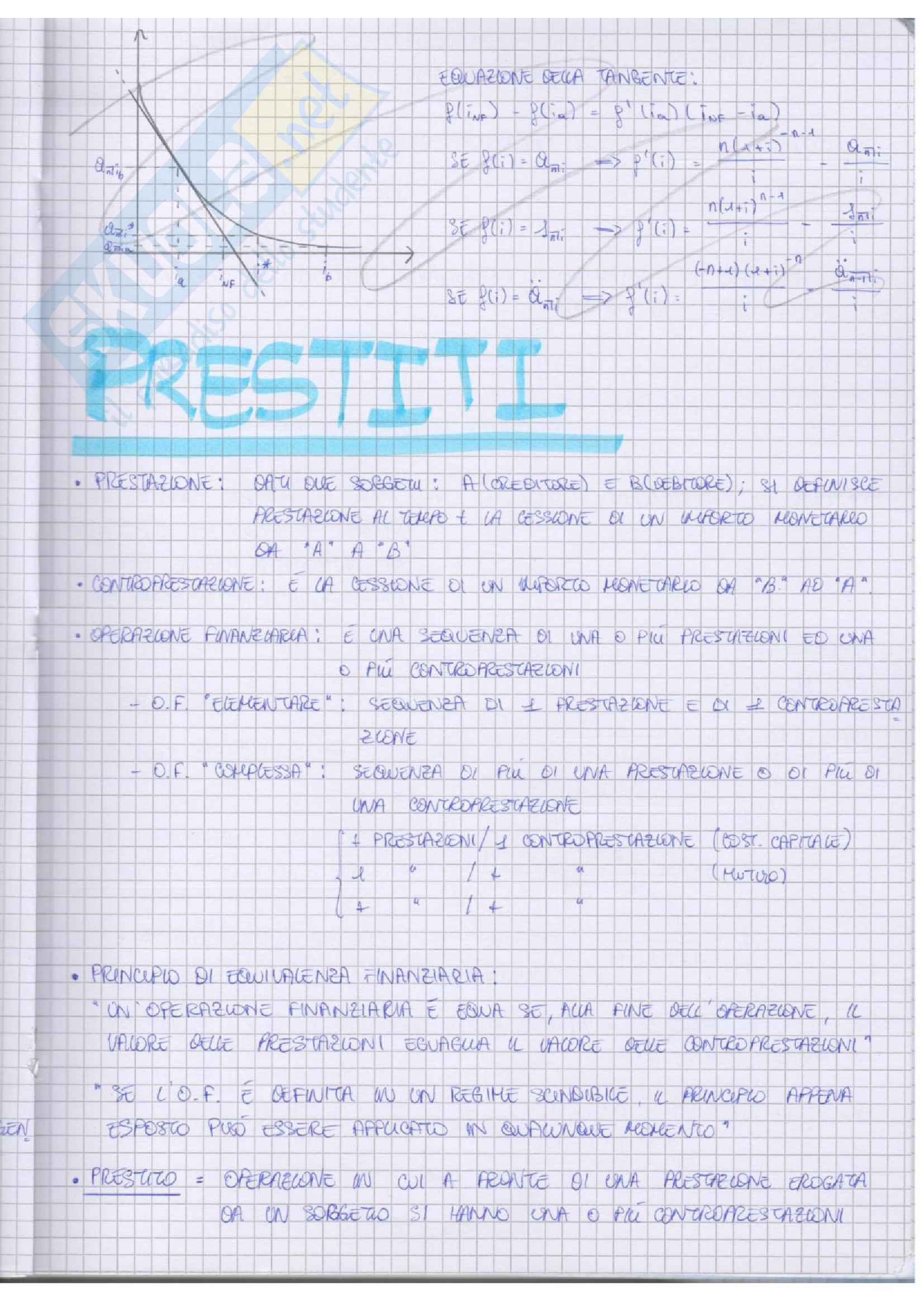 Riassunti di matematica finanziaria Pag. 36