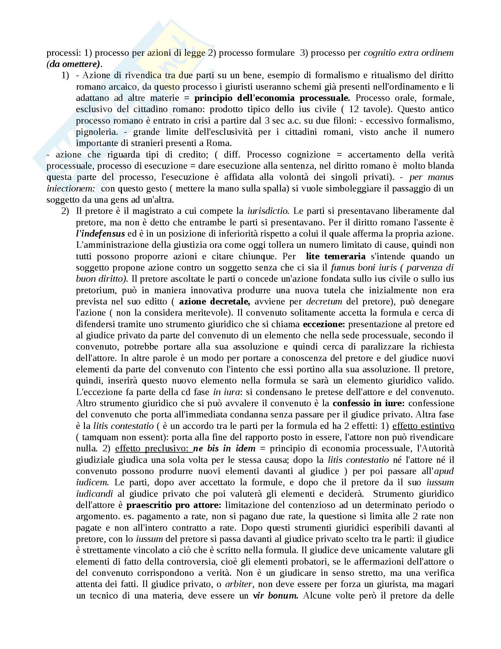 Istituzioni di diritto romano - nozioni e Appunti Pag. 16