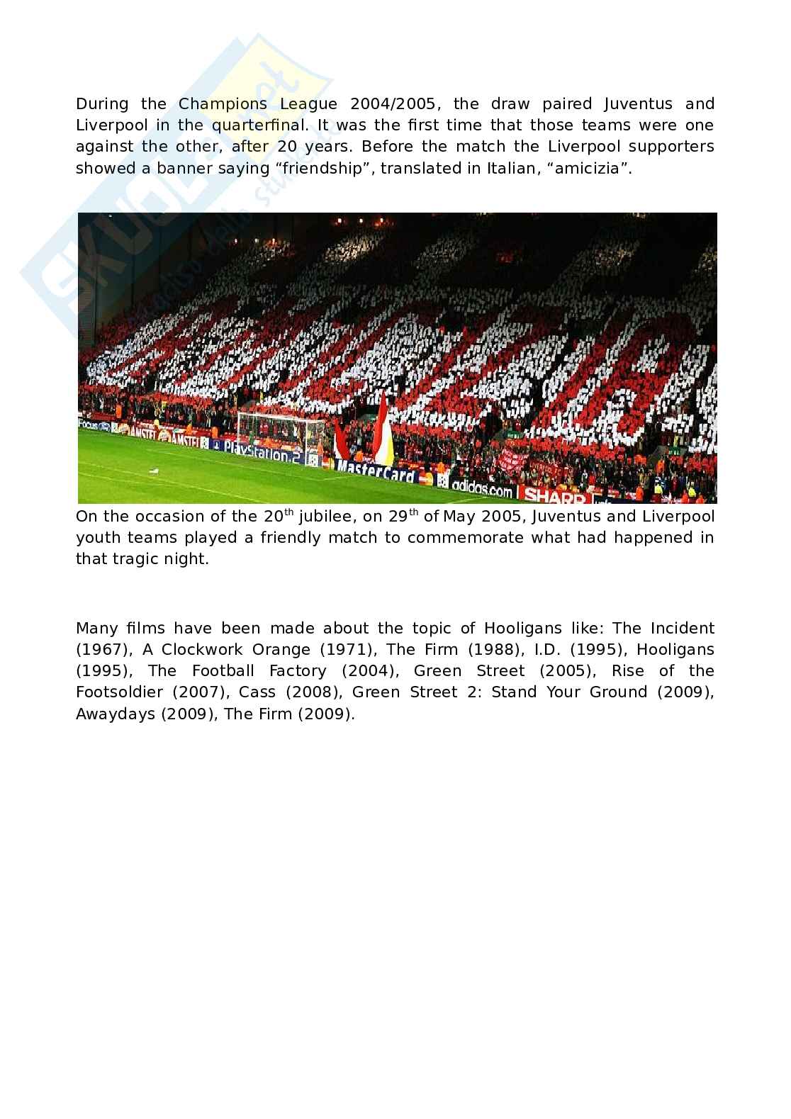 Mondo del calcio visto da un addetto ai lavori - Tesina per Istituto Tecnico Commerciale Pag. 6