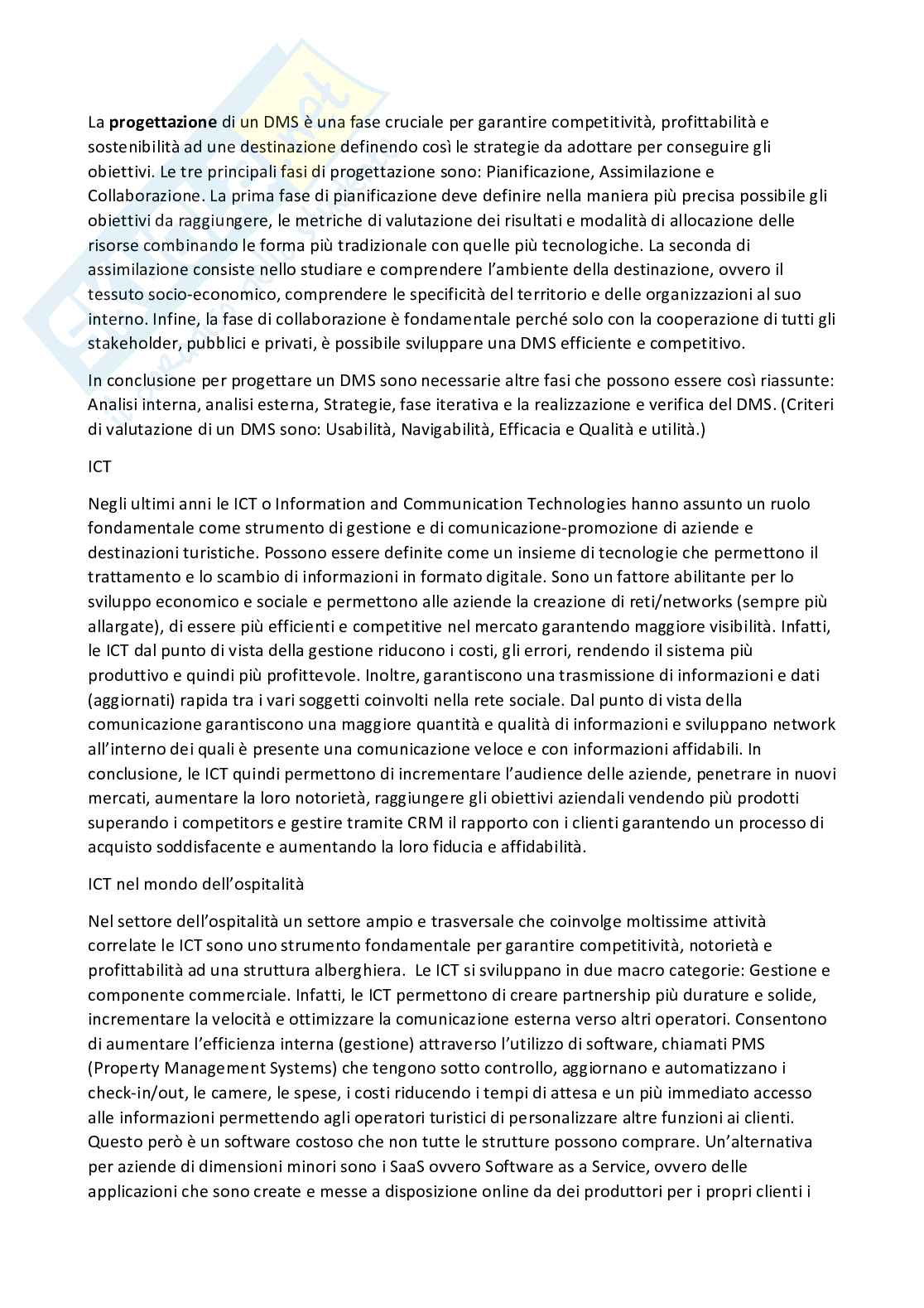 Sistemi Informativi per il turismo Pag. 2