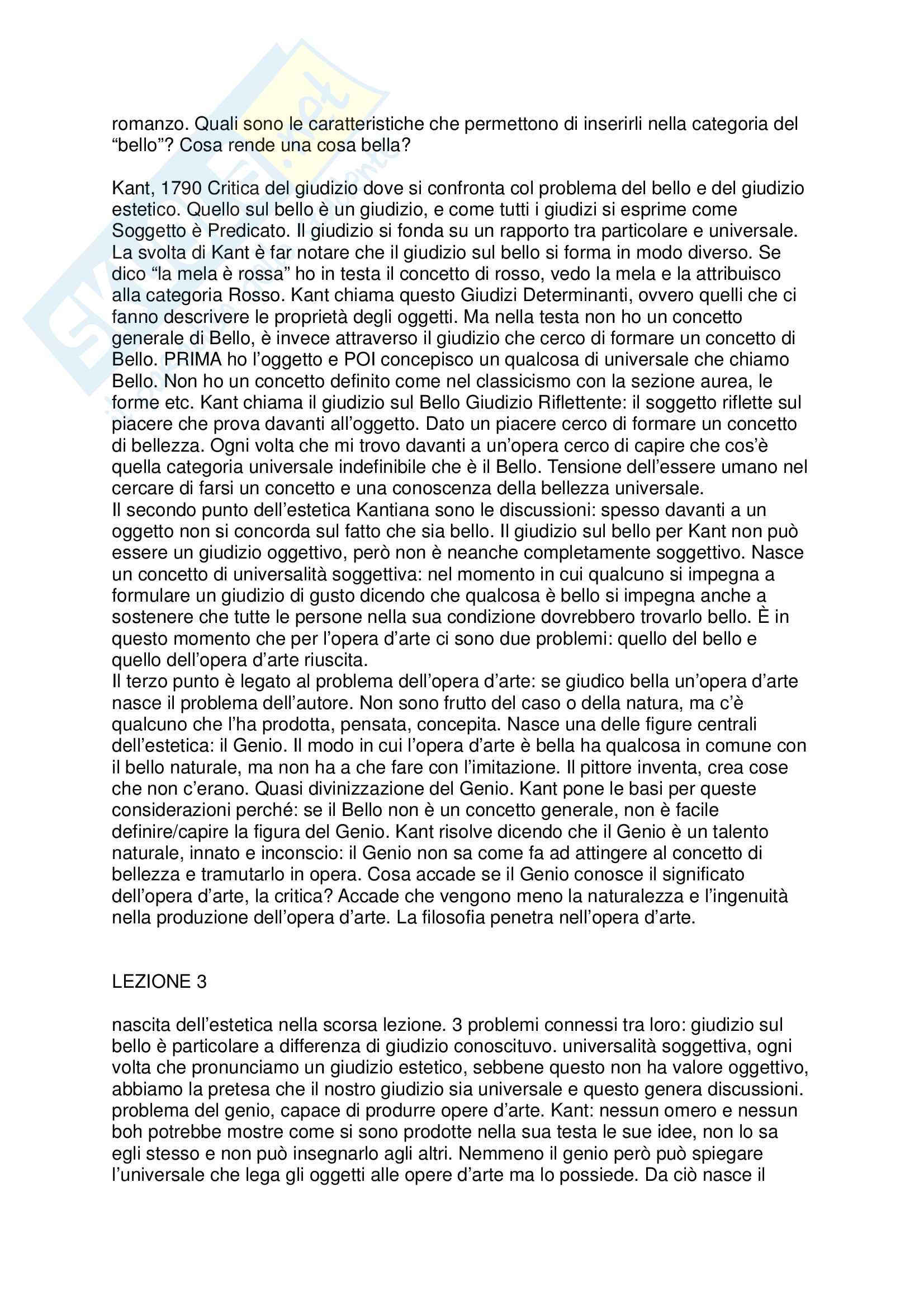 Estetica, la morte dell'arte Pag. 2