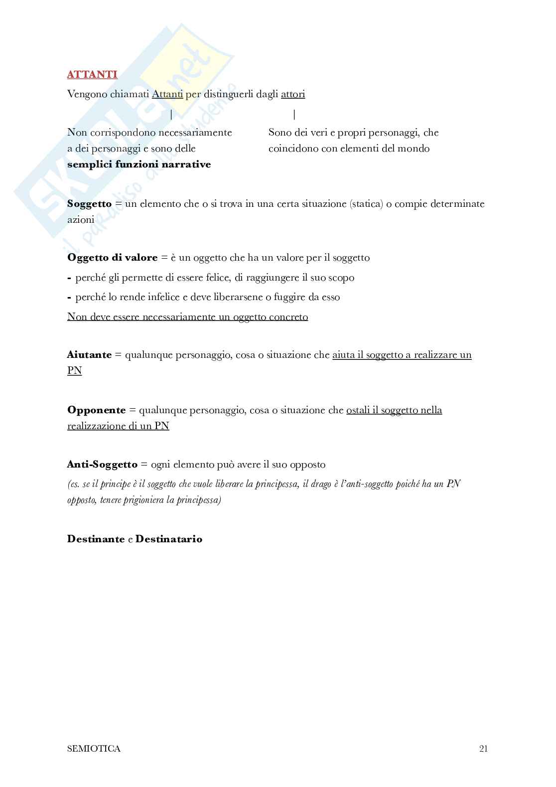 Semiotica - Appunti Pag. 21
