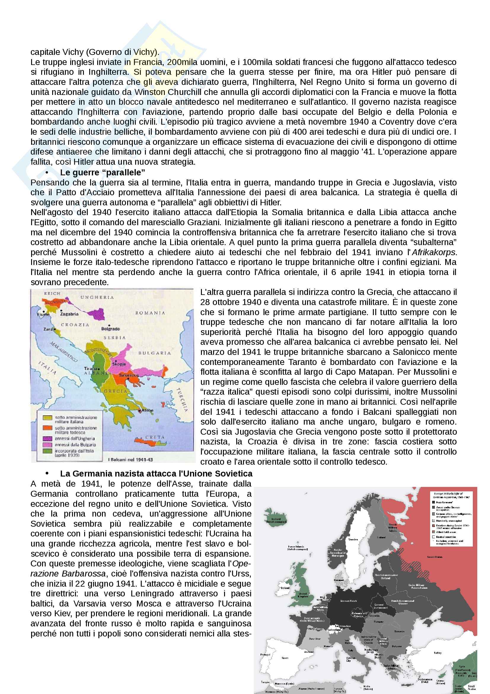 L Età Contemporanea Dalla Grande Guerra A Oggi