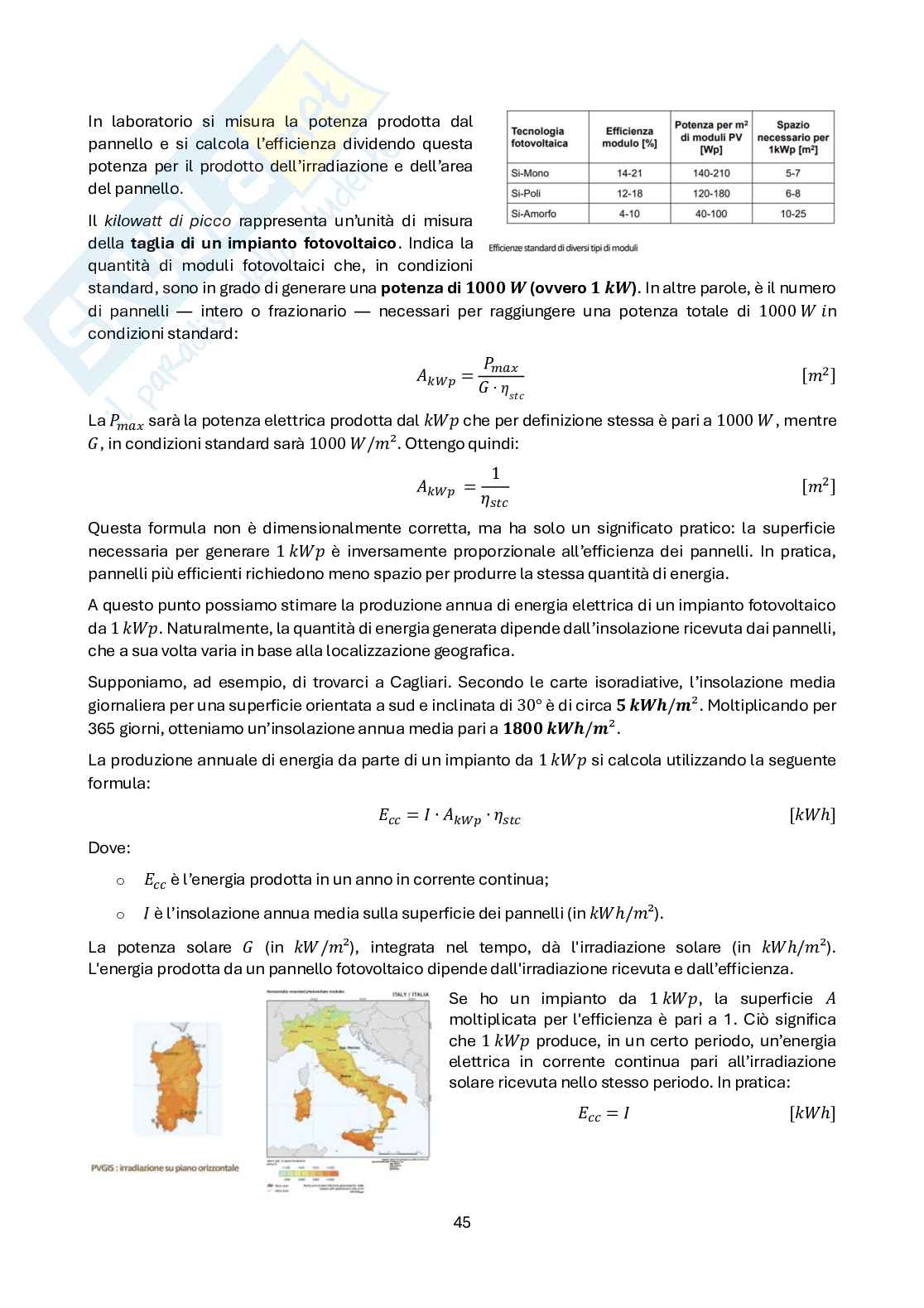 Appunti di L'edificio sostenibile: la progettazione bioclimatica Pag. 46