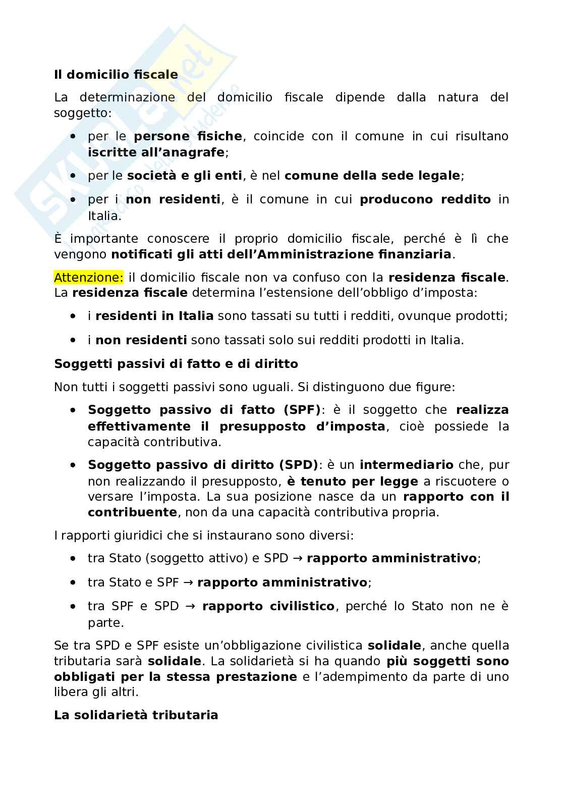 Diritto tributario Pag. 36