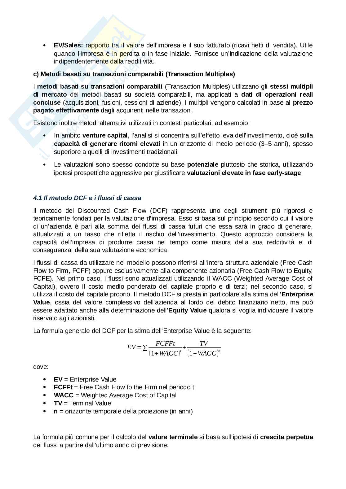 Mercati finanziari e teoria del portafoglio - Parte 1 Pag. 16