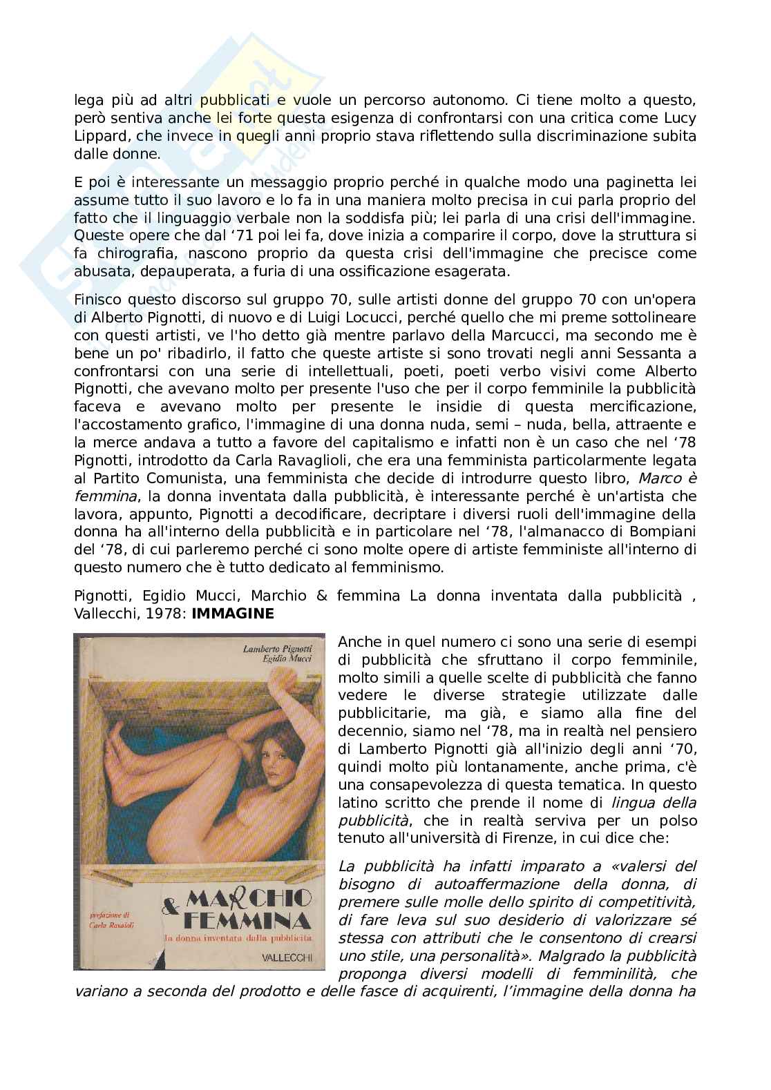 Appunti delle lezioni Prospettive di genere nell'arte contemporanea Pag. 41