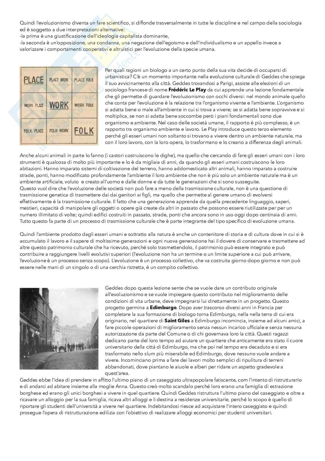 Riassunto esame Urbanistica, Prof. Gaeta Luca, libro consigliato Il primo libro di urbanistica, Gaeta Pag. 2