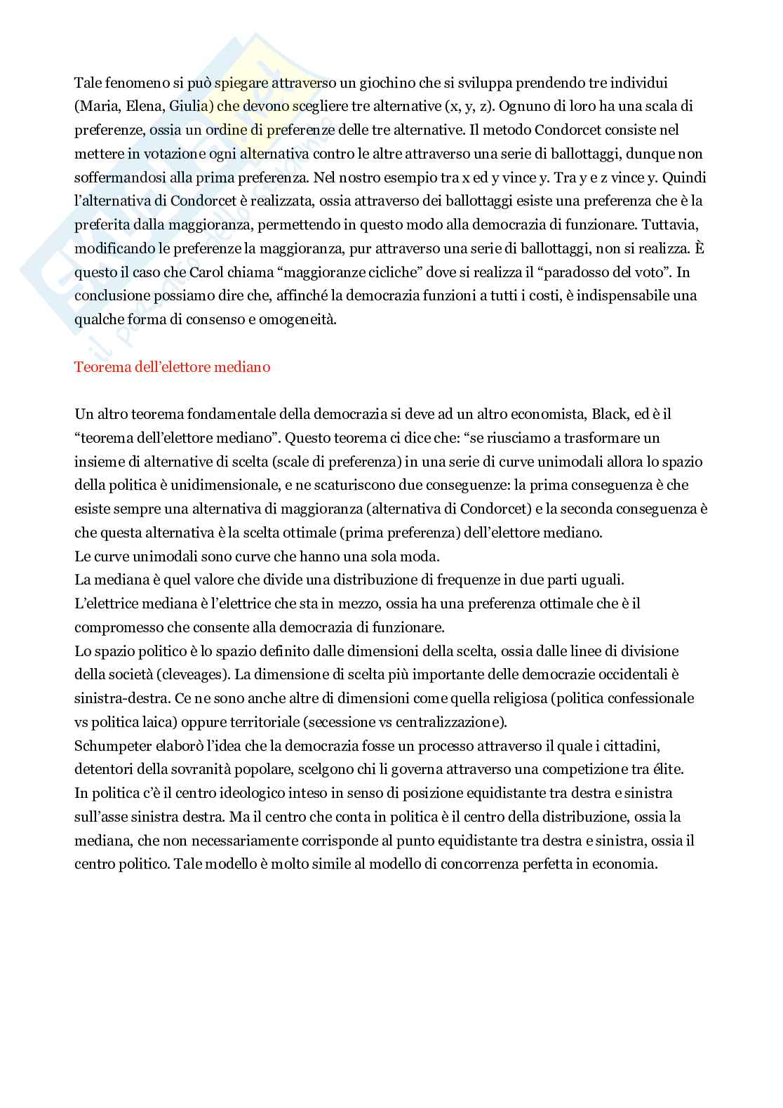 Sistema politico italiano Pag. 2