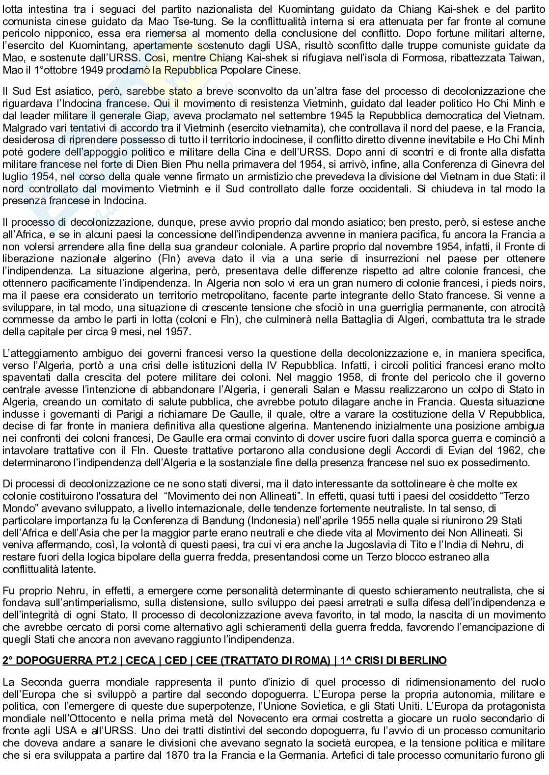 Appunti esame di Storia contemporanea Pag. 46