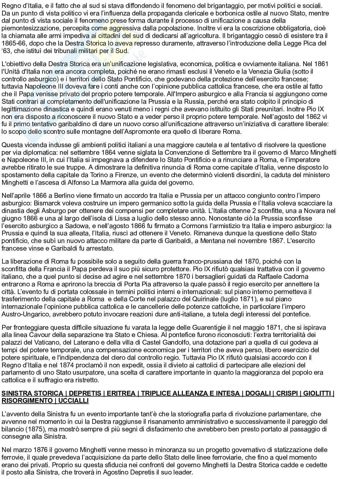 Appunti esame di Storia contemporanea Pag. 6
