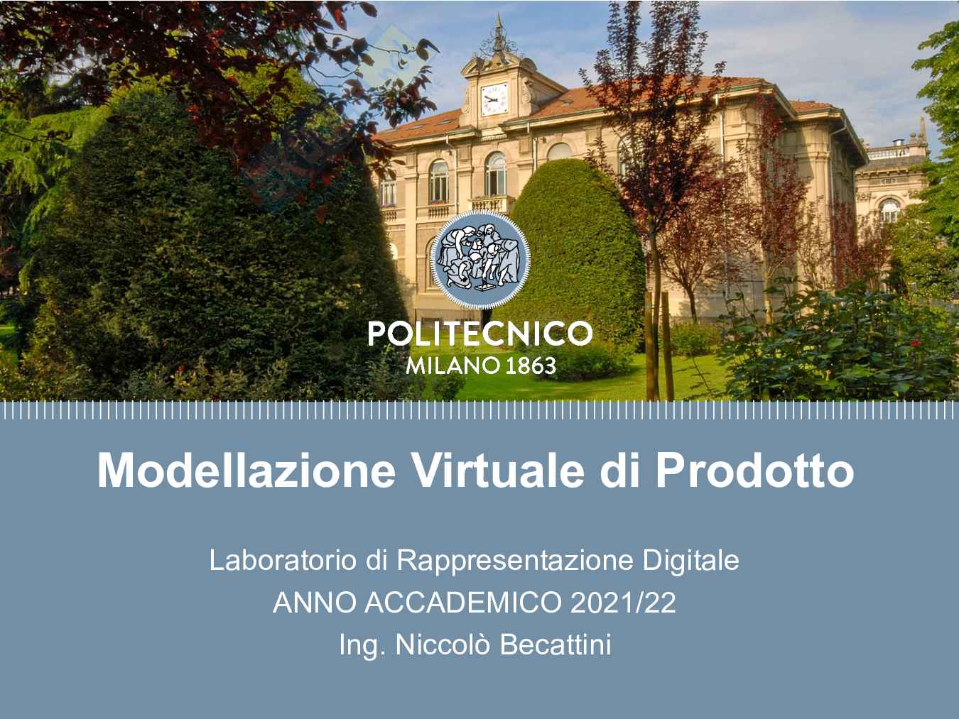 Modellazione virtuale di prodotto Pag. 2