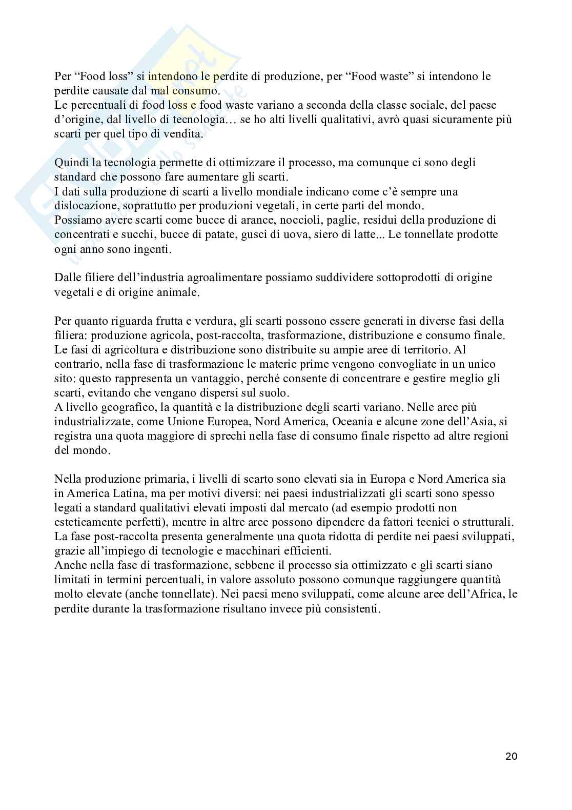 Appunti completi di Uso e ricilio delle biomasse agroalimentari Pag. 21