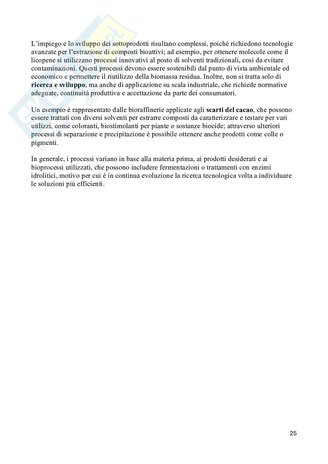 Appunti completi di Uso e ricilio delle biomasse agroalimentari Pag. 26