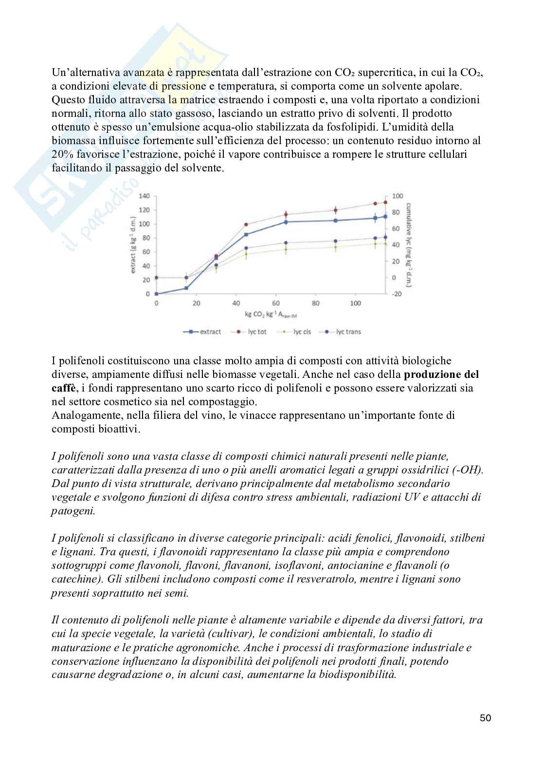 Appunti completi di Uso e ricilio delle biomasse agroalimentari Pag. 51