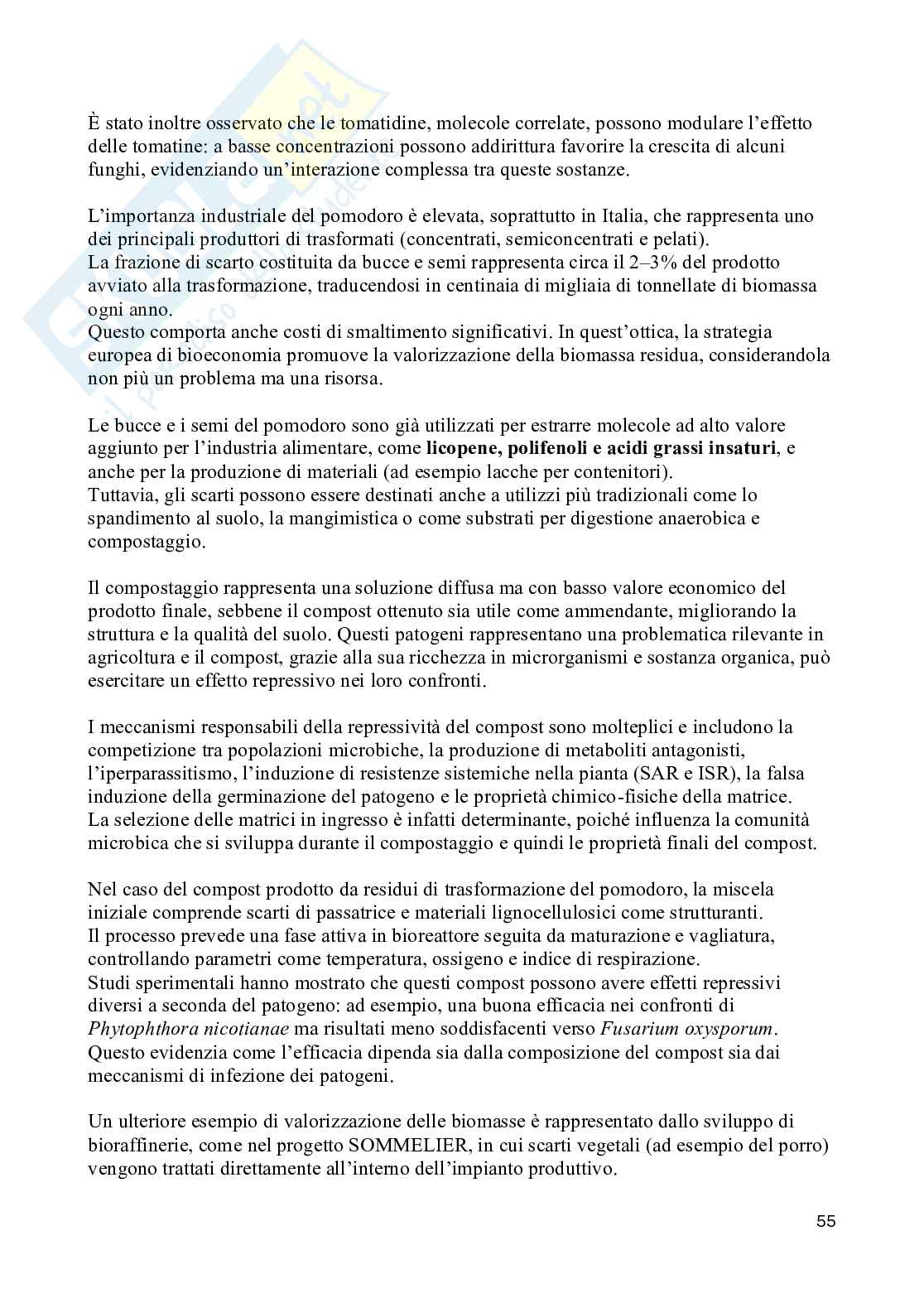 Appunti completi di Uso e ricilio delle biomasse agroalimentari Pag. 56