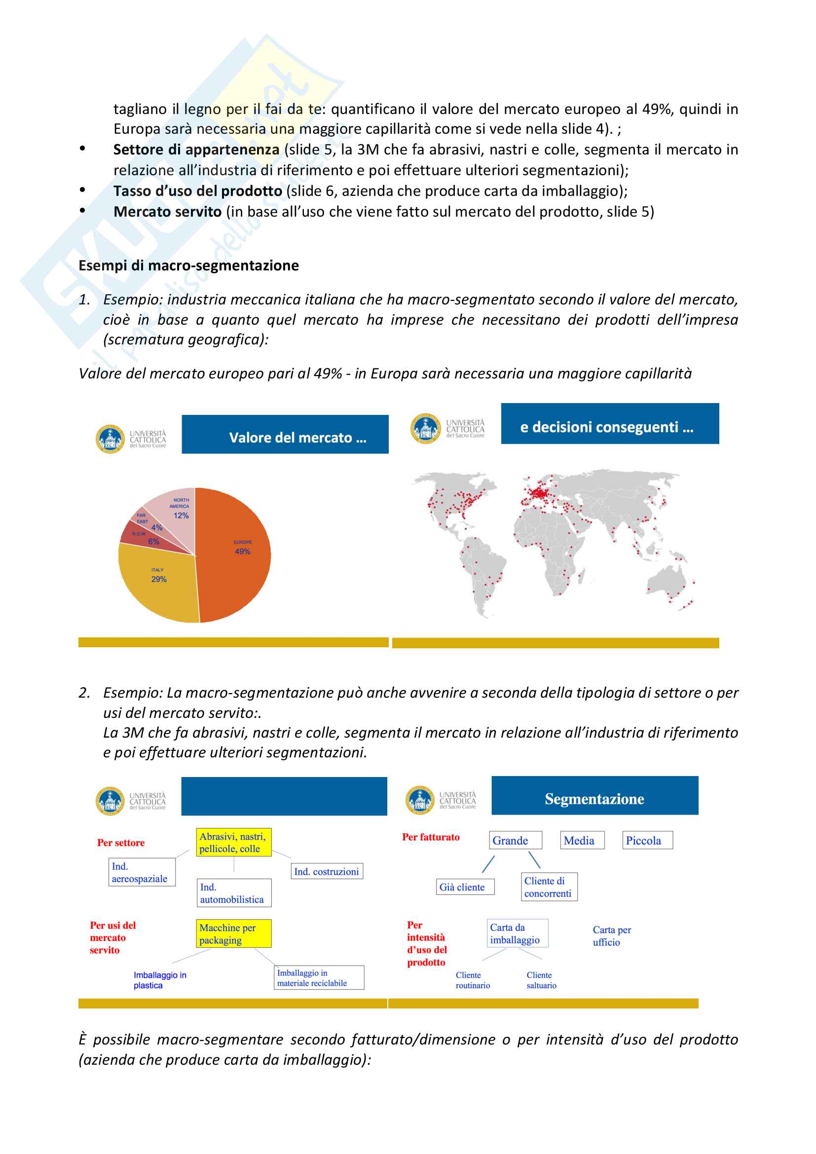 Riassunto completo per l'esame Marketing B2B (business-to-business), prof. Tunisini. Libro consigliato Marketing business-to-business,Fiocca, Snehota, Tunisini Pag. 106