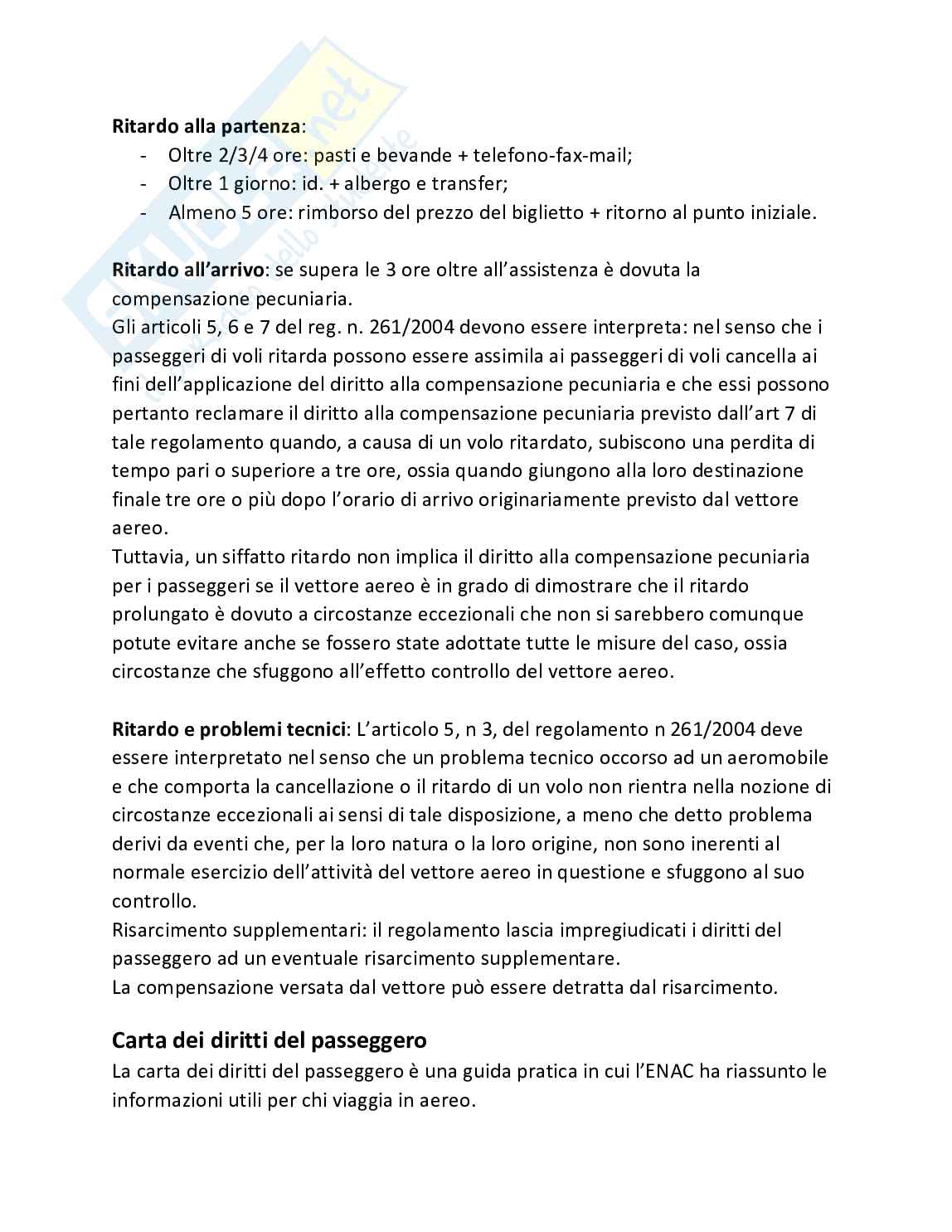 Diritto del turismo - Parte 3 - Diritto dei trasporti e della mobilità turistica Pag. 16
