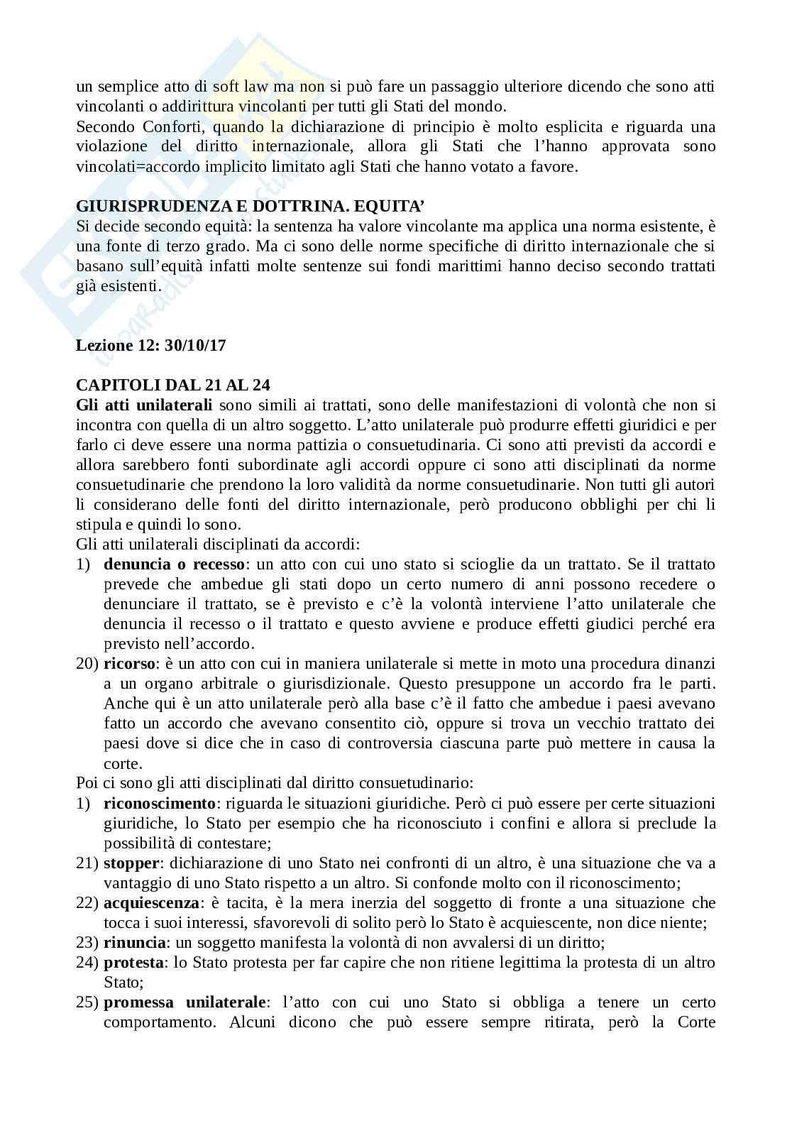 Diritto Internazionale Pag. 36