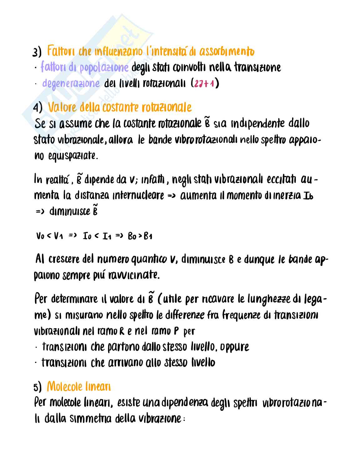Laboratorio di chimica fisica 1 - Spettroscopia Molecolare (Parte 2 di 3) Pag. 11