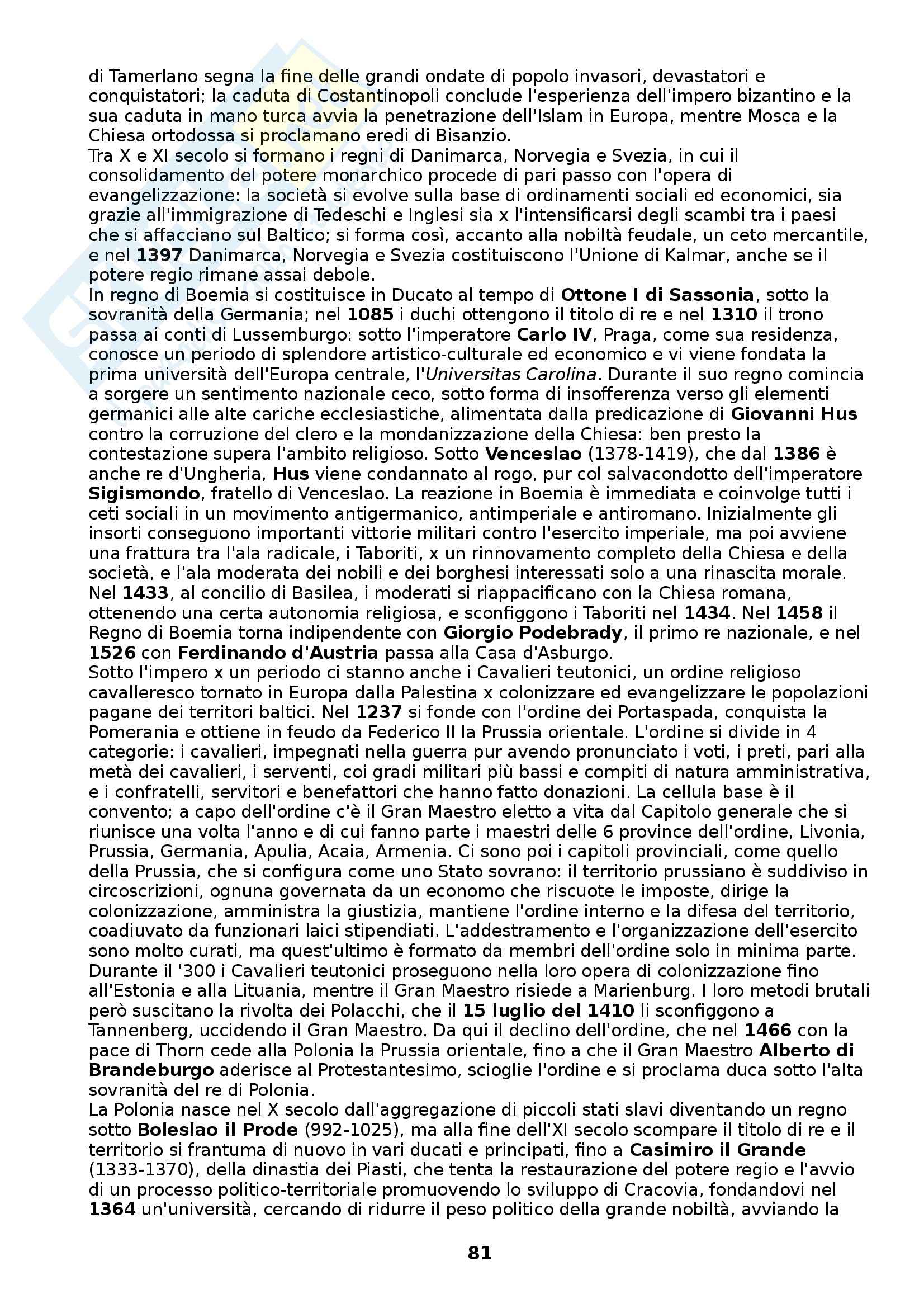 Riassunto esame Storia medievale, prof. Figliuolo, libro consigliato Medioevo, I caratteri originali di un'età di transizione, Vitolo Pag. 81
