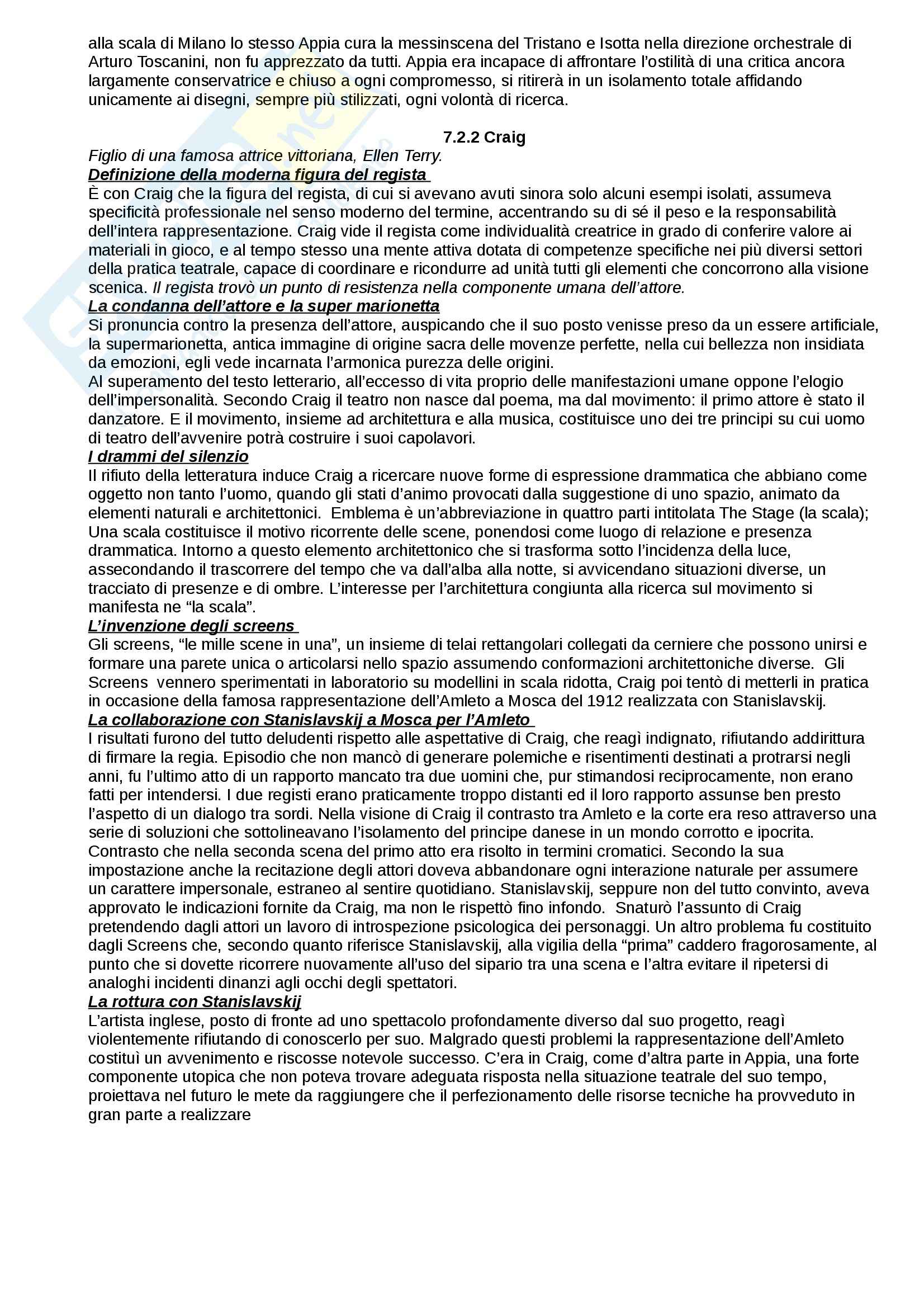 Riassunto esame Storia del Teatro, prof. Fazio, libro consigliato Lo Spazio Scenico dai Greci alle Avanguardie, Sinisi, Innamorati Pag. 16