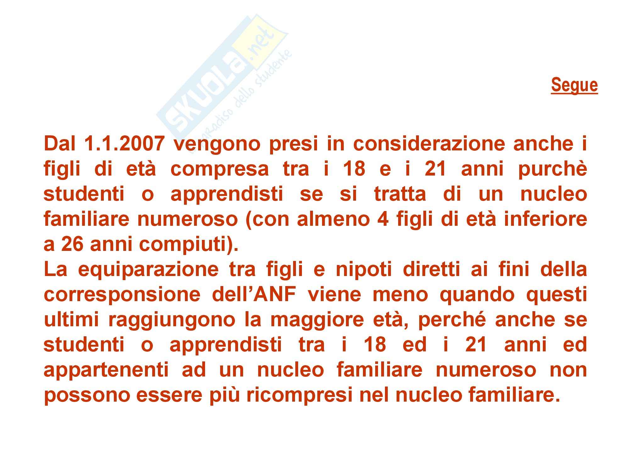 Diritto della previdenza sociale - Riassunto esame, prof. Battisti Pag. 96