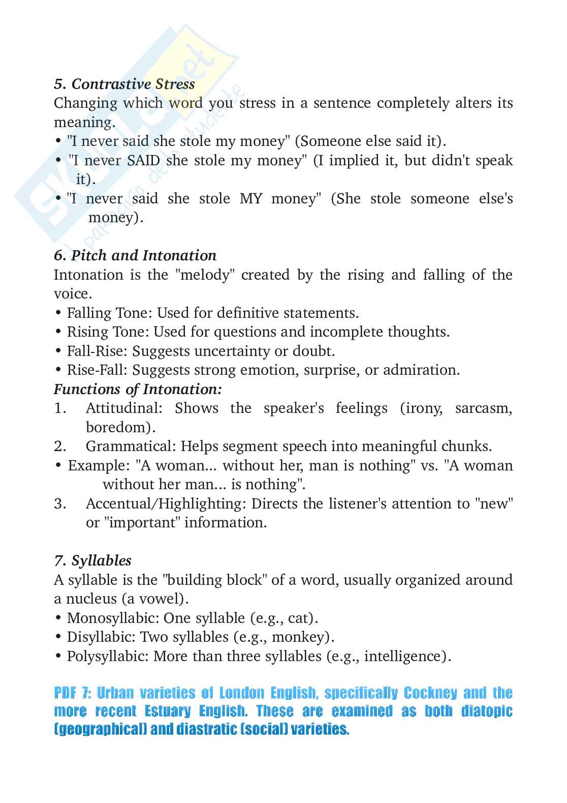 Appunti di Lingua inglese 1  Pag. 16