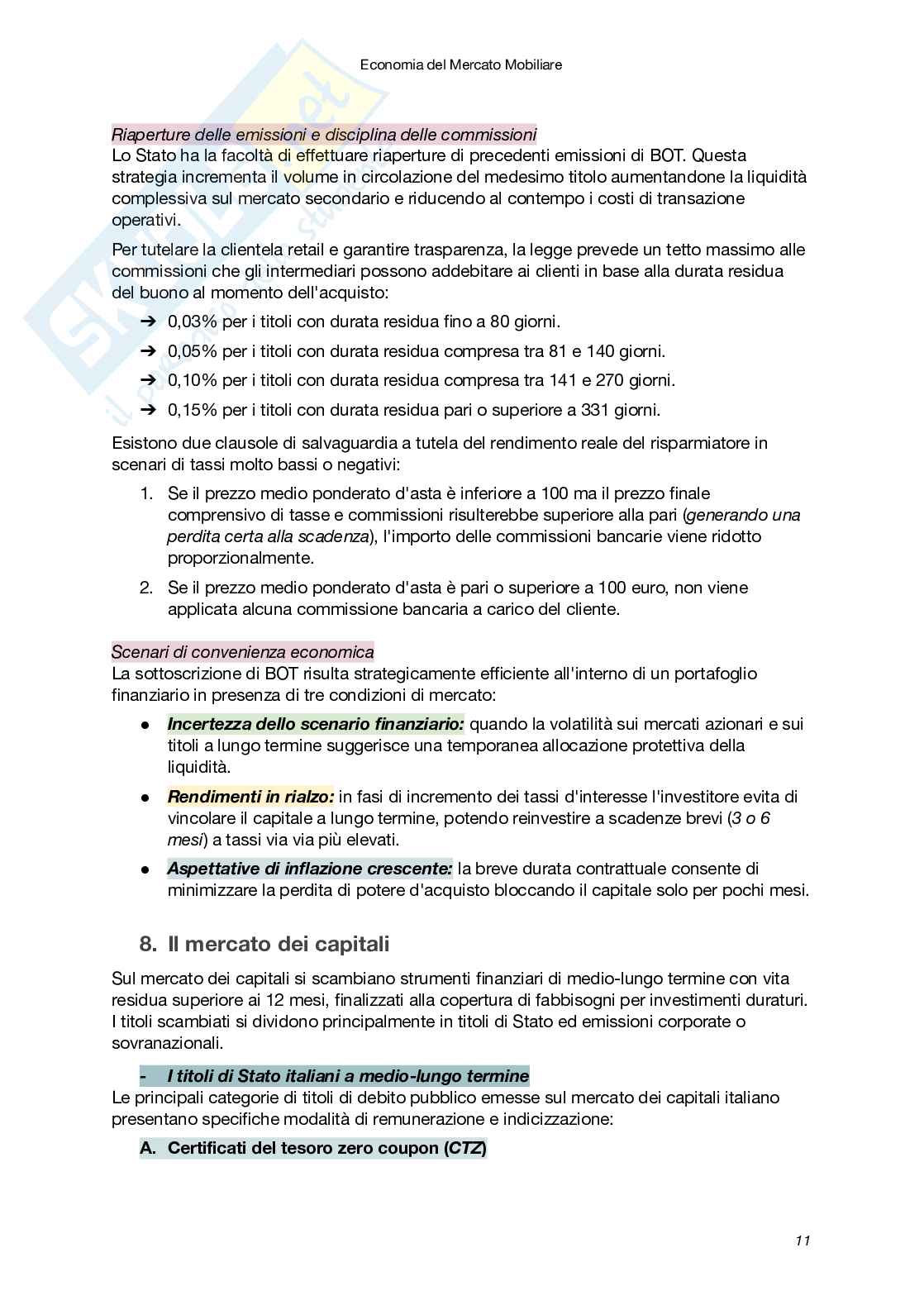Appunti completi Economia del mercato mobiliare Pag. 11